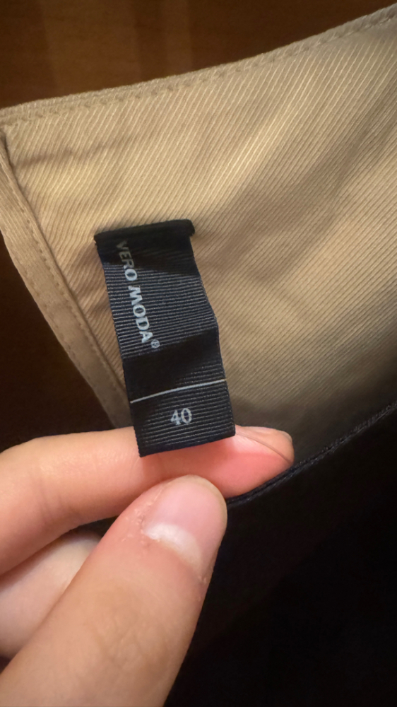 Vero Moda Elegantes Schwarz-Weiß Kleid – Vero Moda – Gr. 40