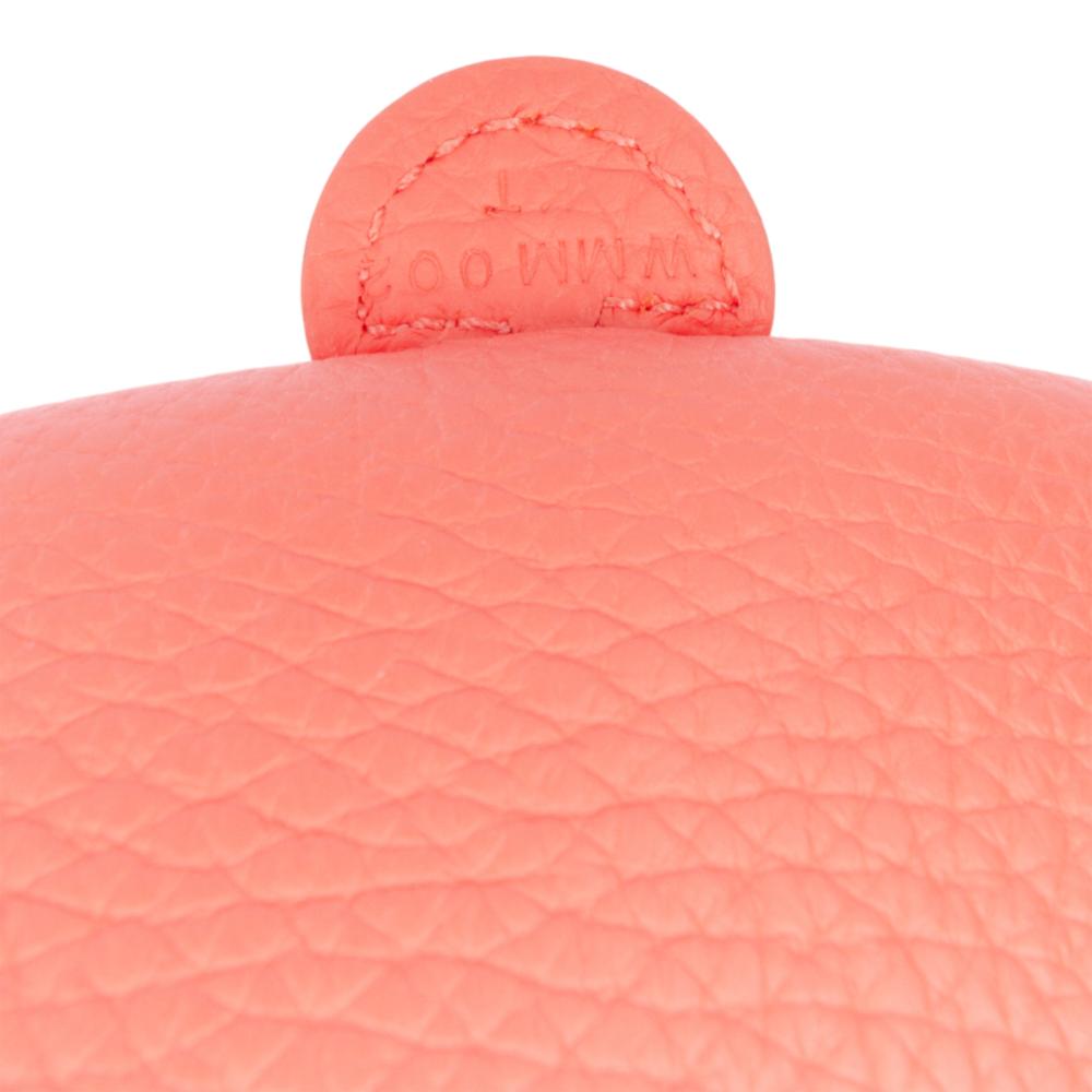 Hermès B Hermès Pink Blush Calf Leather Clemence Amazone Evelyne TPM 16 France