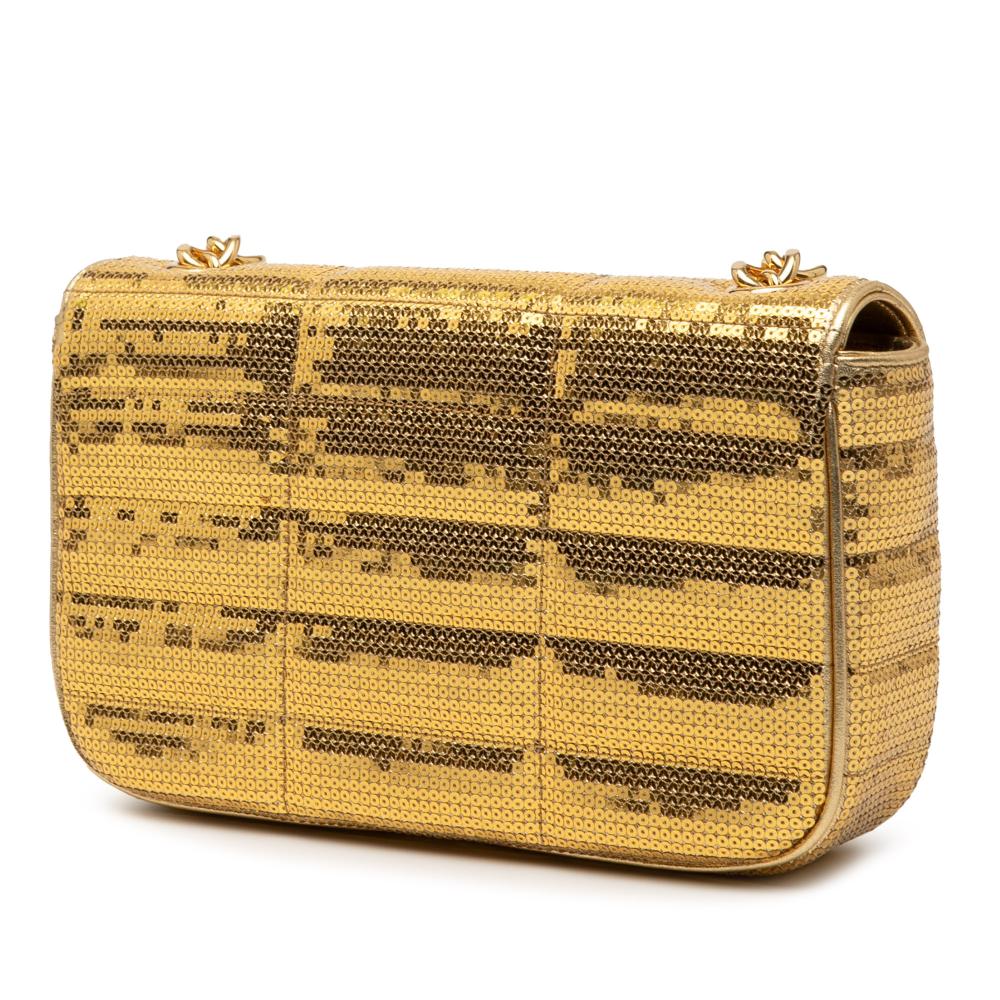 Celine AB Celine Gold Sequin Other Chain Shoulder Bag Italy