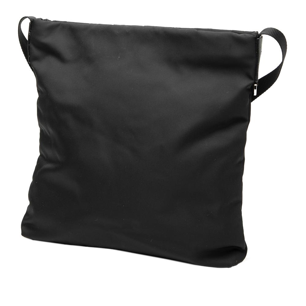 Prada AB Prada Black Nylon Fabric Universal Studios Tessuto Montagna Frankenstein Print Crossbody Italy