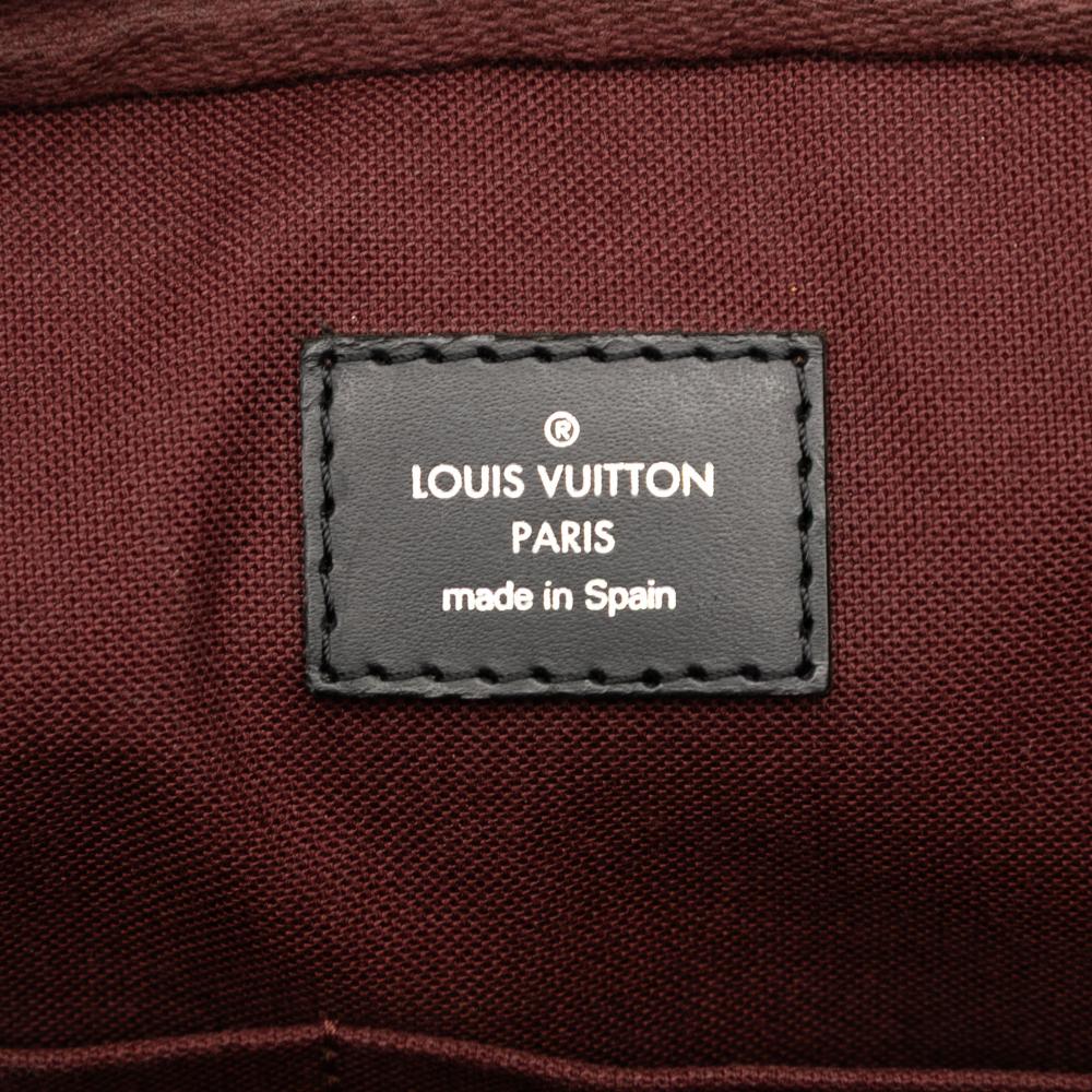 Louis Vuitton B Louis Vuitton Brown Monogram Canvas Fabric Monogram Macassar Porte Documents Voyage Spain