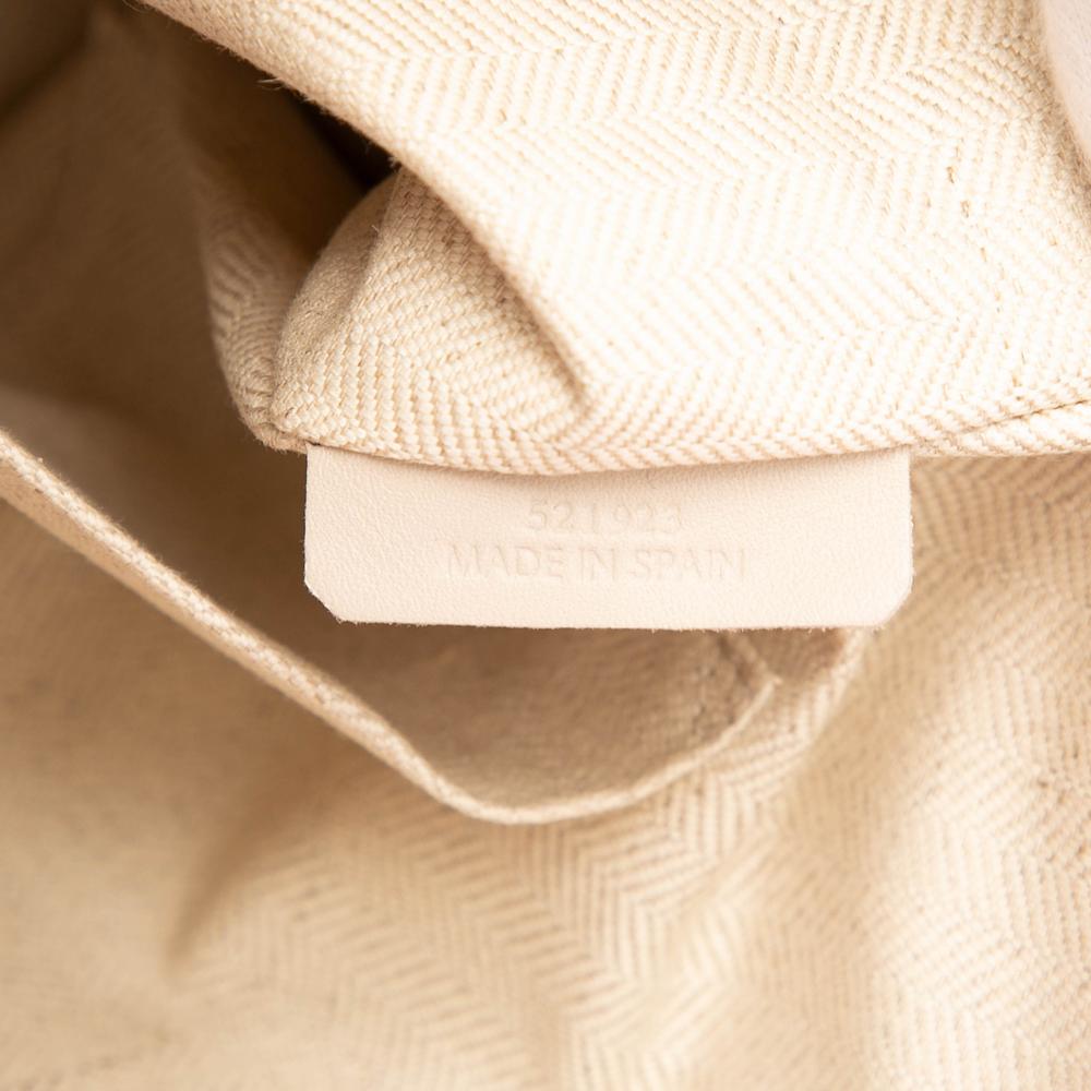 Loewe AB LOEWE Pink Calf Leather Embossed Anagram Repeat T Clutch Spain