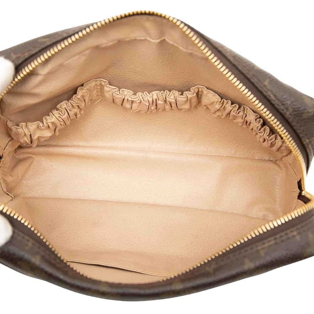 Louis Vuitton B Louis Vuitton Brown Monogram Canvas Fabric Monogram Trousse Toilette 23 France