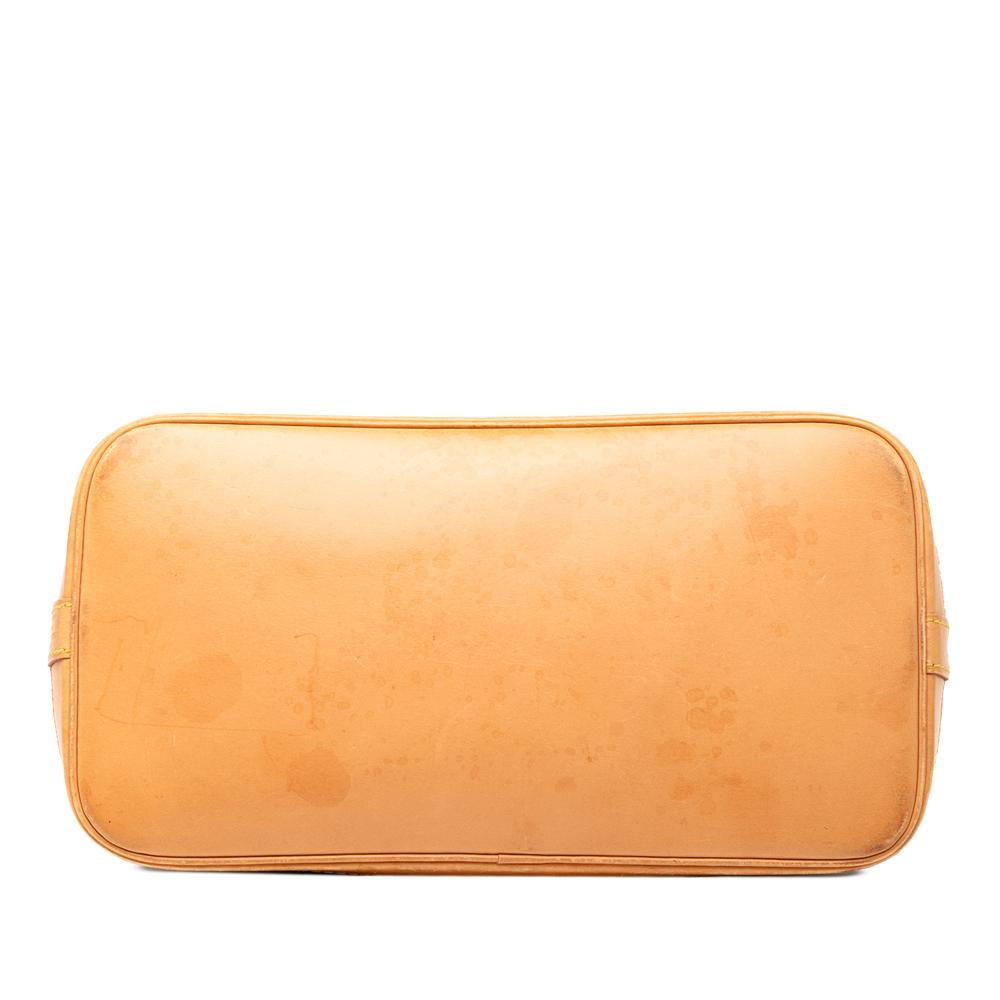 Louis Vuitton B Louis Vuitton Brown Monogram Canvas Fabric Monogram Alma PM France