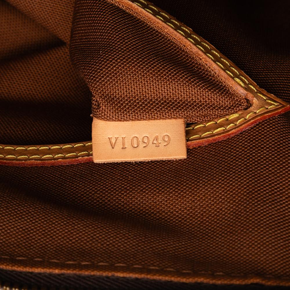 Louis Vuitton B Louis Vuitton Brown Monogram Canvas Fabric Monogram Alma PM France