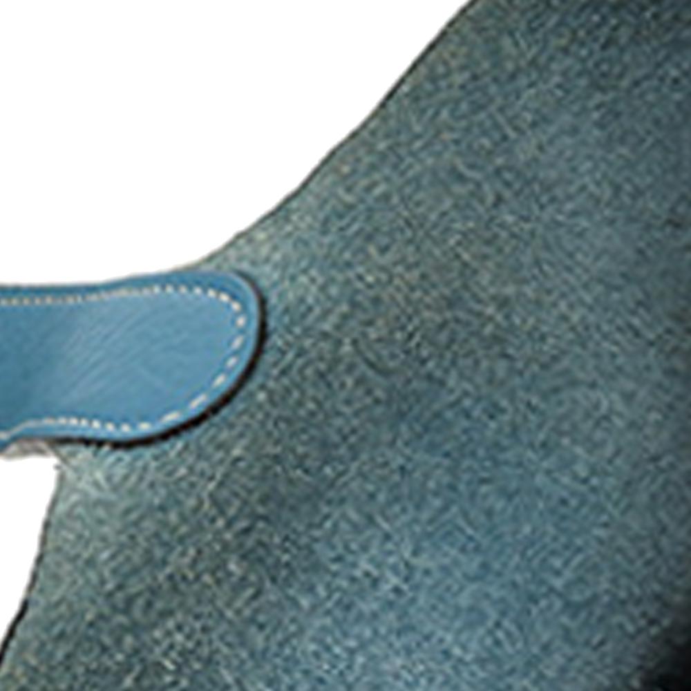 Hermès B Hermès Blue Calf Leather Clemence Picotin 18 France