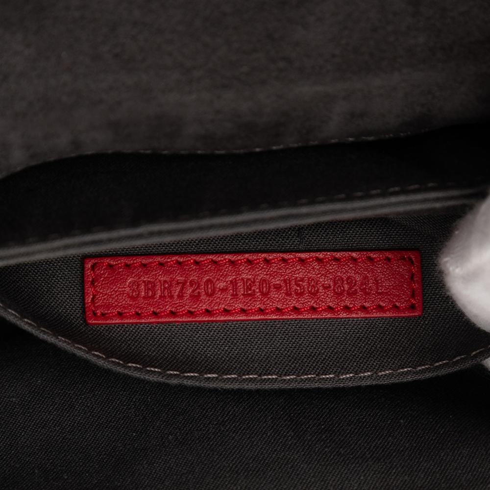 Fendi B Fendi Red Calf Leather 3Baguette Shoulder Bag Italy