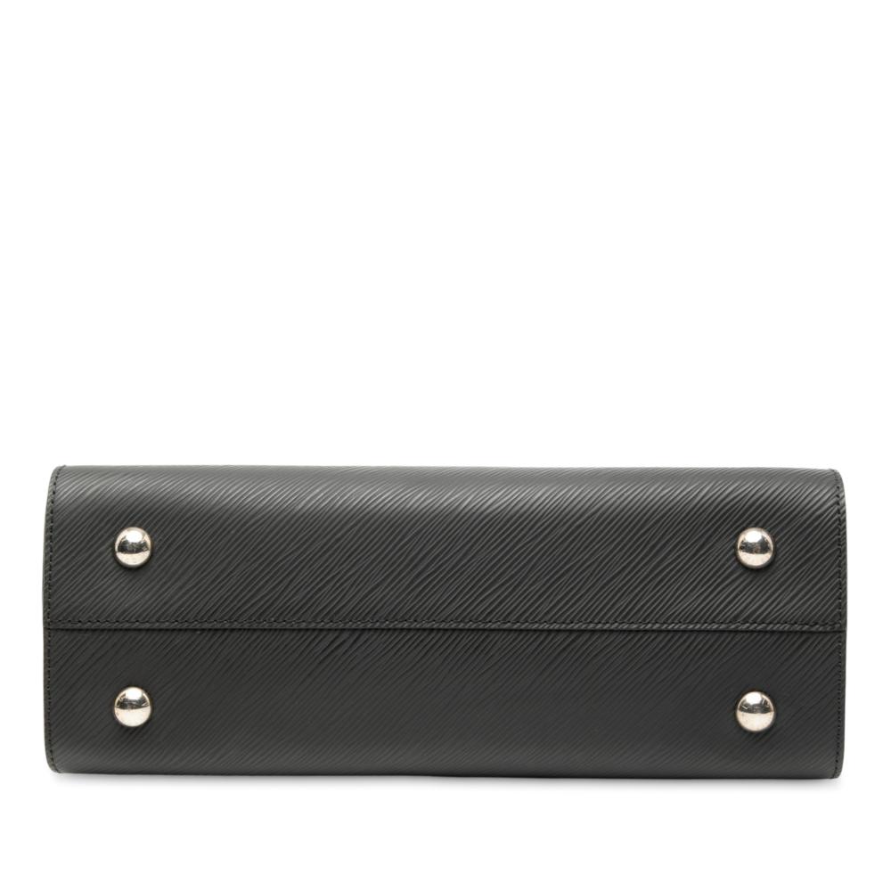 Louis Vuitton AB Louis Vuitton Black Epi Leather Leather Epi Twist Satchel France