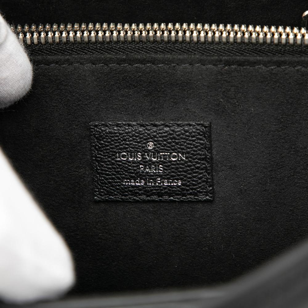 Louis Vuitton AB Louis Vuitton Black Epi Leather Leather Epi Twist Satchel France