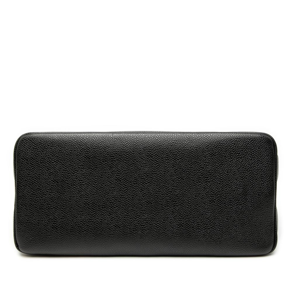 Chanel AB Chanel Black Caviar Leather Leather Caviar Medallion Tote Italy