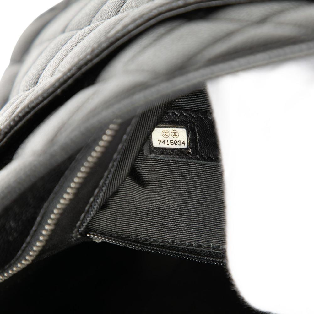 Chanel AB Chanel Black Caviar Leather Leather Caviar Medallion Tote Italy