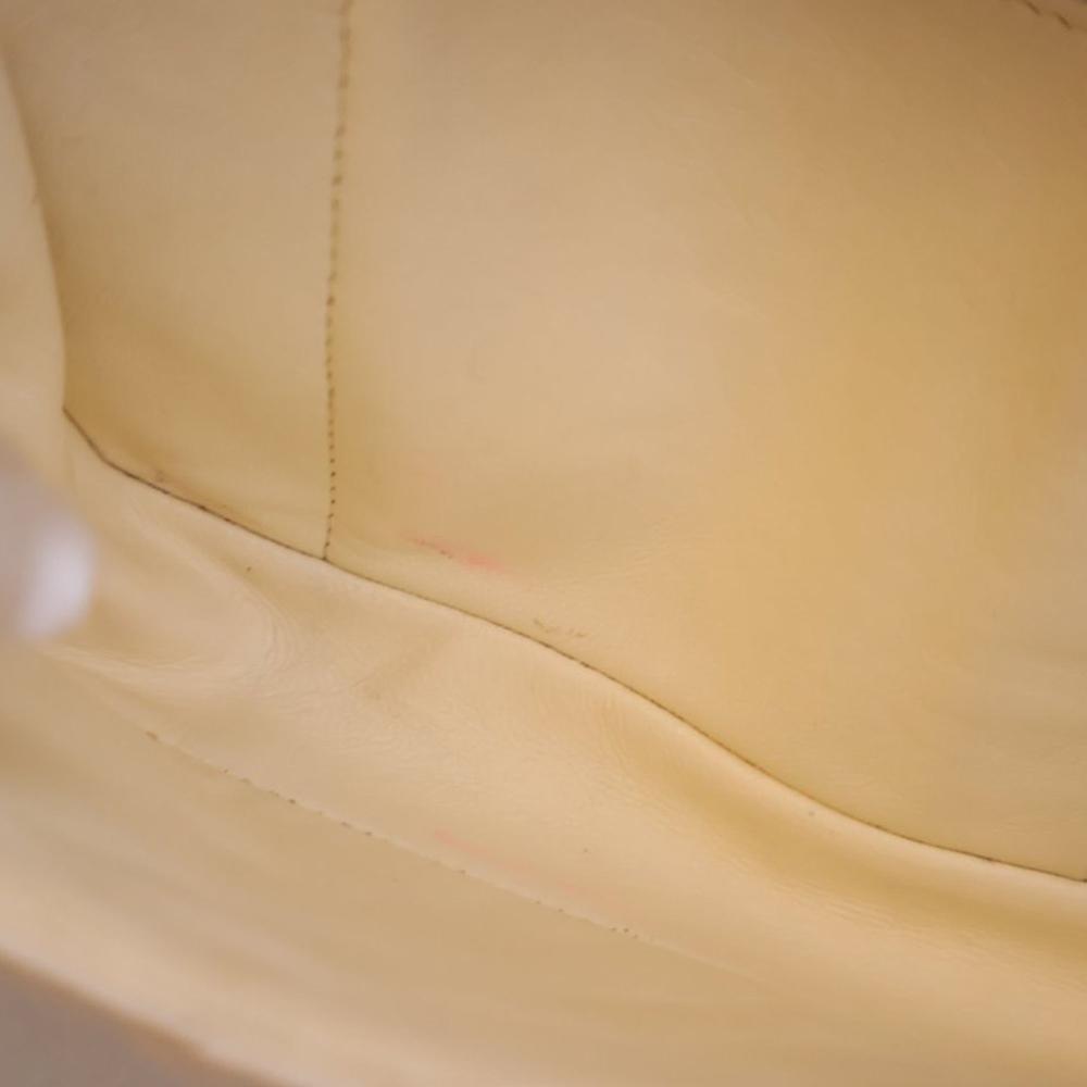 Chanel B Chanel White Caviar Leather Leather Classic Caviar East West Single Flap France