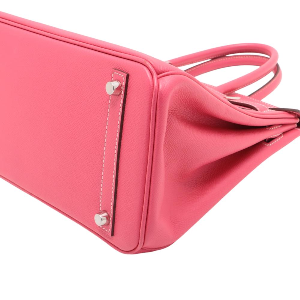 Hermès AB Hermès Pink Hot Pink Calf Leather Epsom Birkin Retourne 30 France