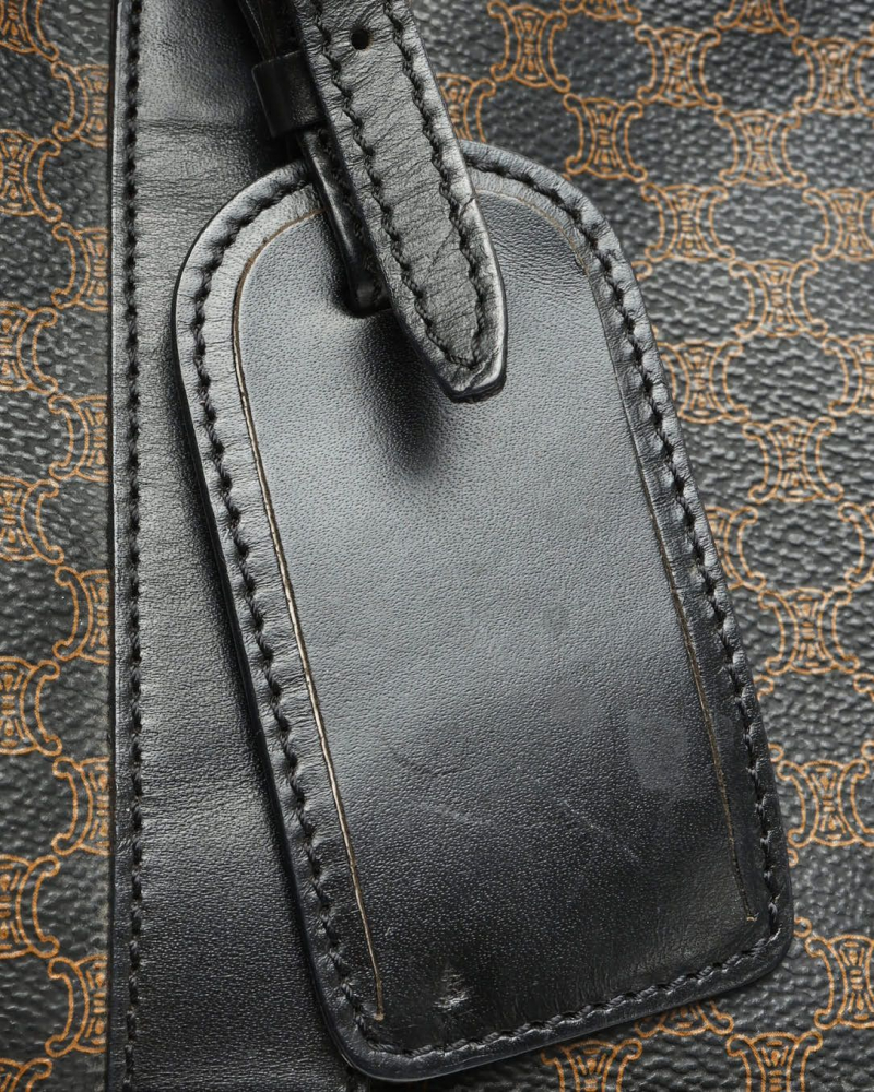 Celine Céline Macadam Boston Bag