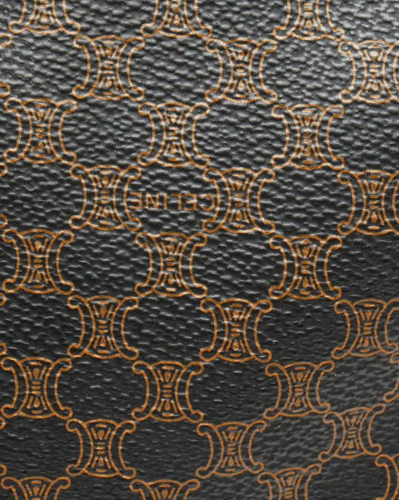 Celine Céline Macadam Boston Bag