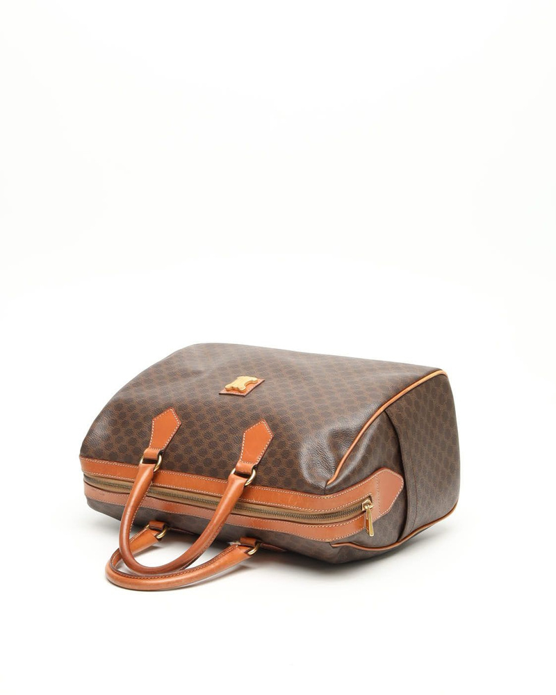 Celine Céline Triomphe Macadam Boston Bag