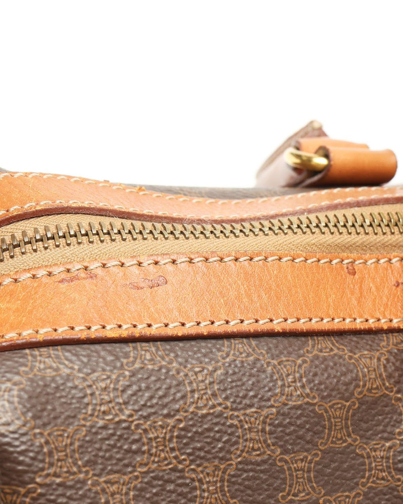 Celine Céline Triomphe Macadam Boston Bag