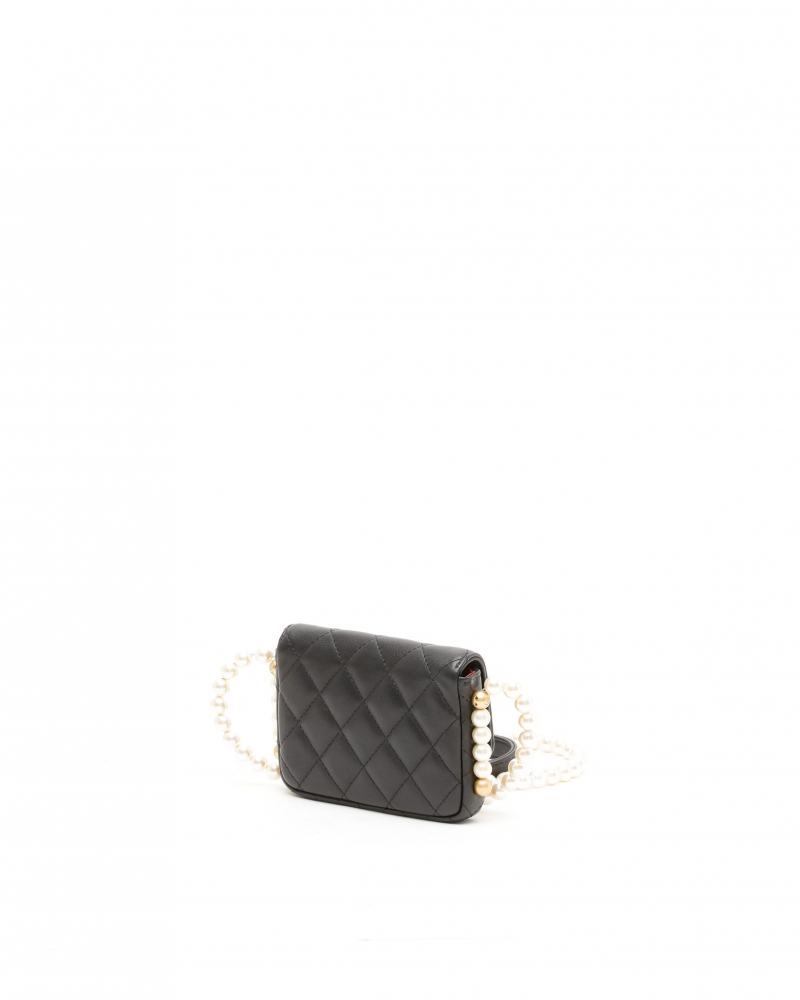 Chanel Mini Pearl Wallet On Chain Bag