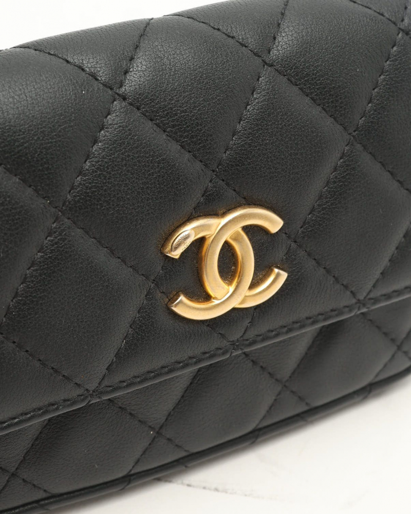 Chanel Mini Pearl Wallet On Chain Bag