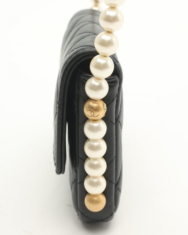 Chanel Mini Pearl Wallet On Chain Bag