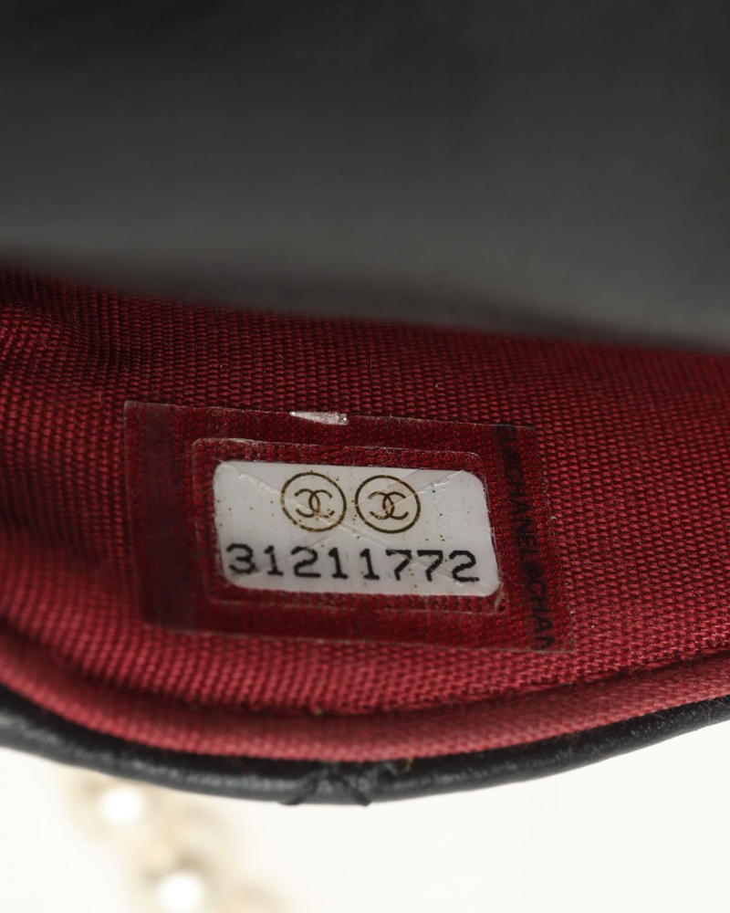 Chanel Mini Pearl Wallet On Chain Bag