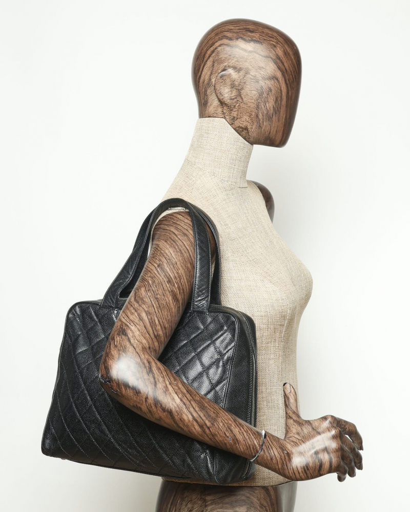 Chanel CC Caviar Handbag