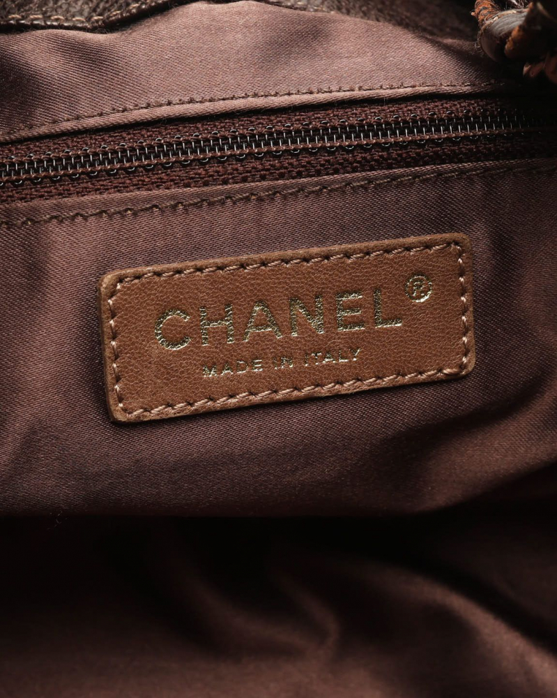 Chanel CC Caviar Coco Cabas Hobo Bag