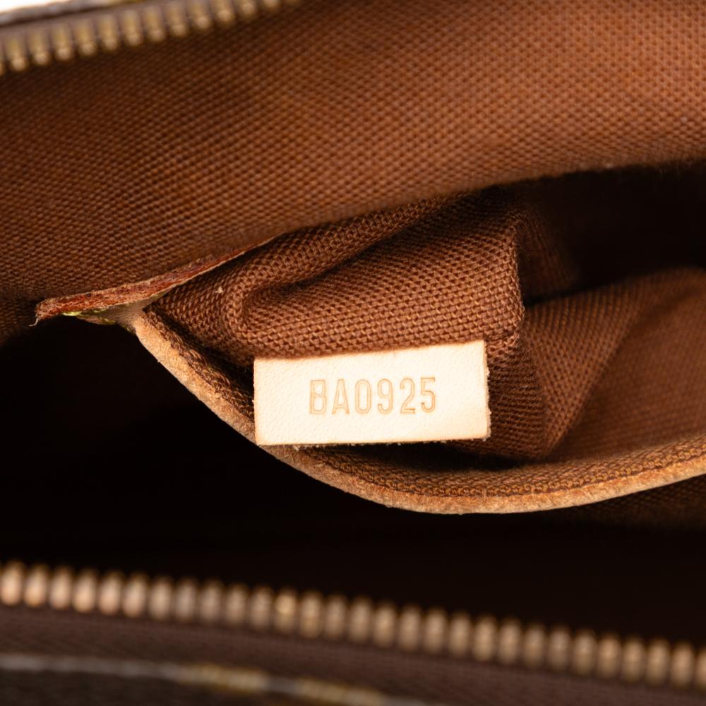 Louis Vuitton B Louis Vuitton Brown Monogram Canvas Fabric Monogram Alma PM France