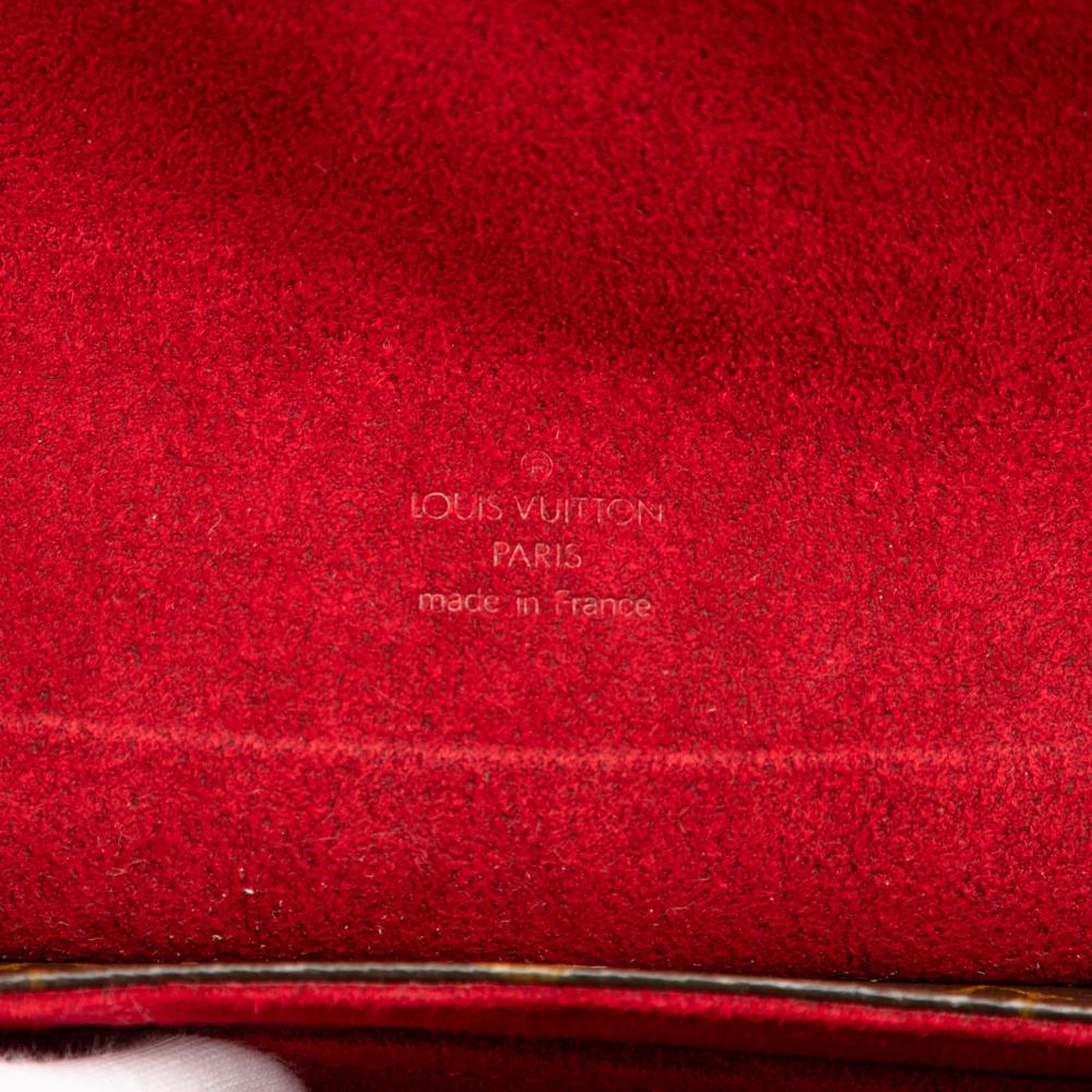 Louis Vuitton B Louis Vuitton Brown Monogram Canvas Fabric Monogram Sonatine France