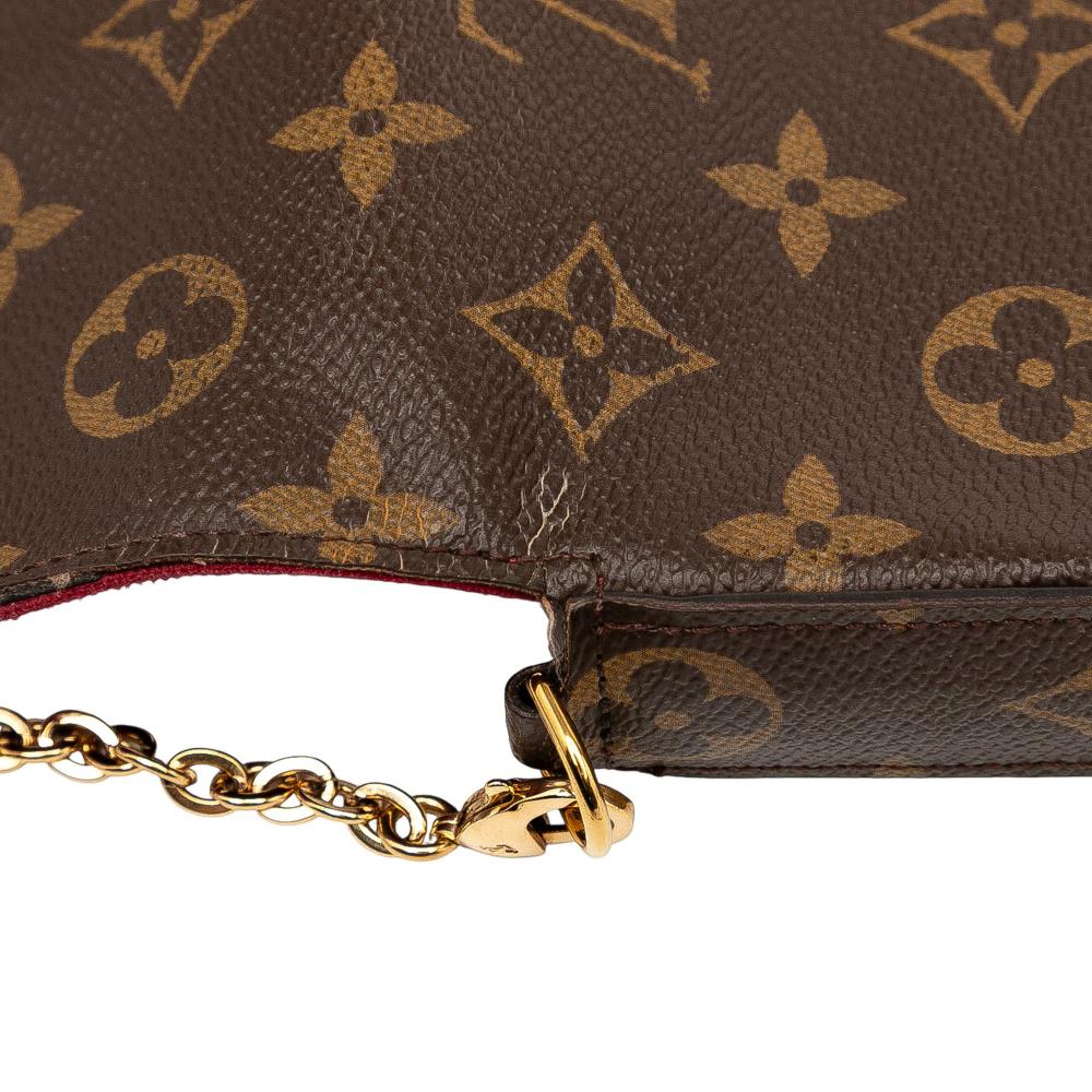 Louis Vuitton B Louis Vuitton Brown Monogram Canvas Fabric Monogram Pochette Felicie France