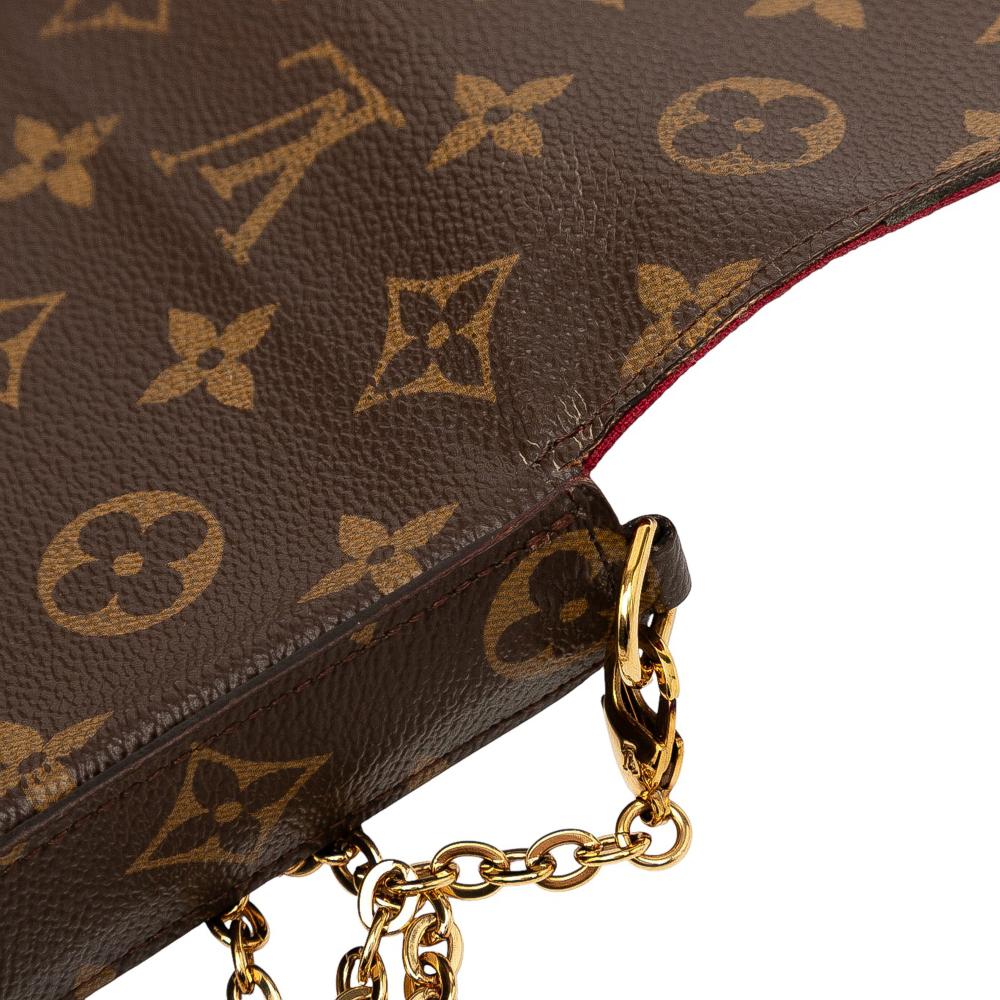 Louis Vuitton B Louis Vuitton Brown Monogram Canvas Fabric Monogram Pochette Felicie France