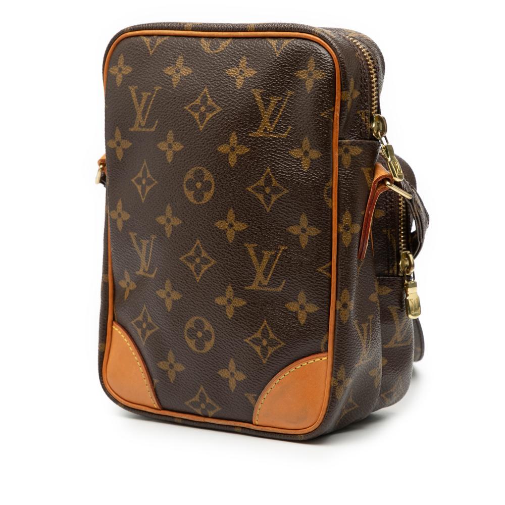 Louis Vuitton B Louis Vuitton Brown Monogram Canvas Fabric Monogram Amazone France