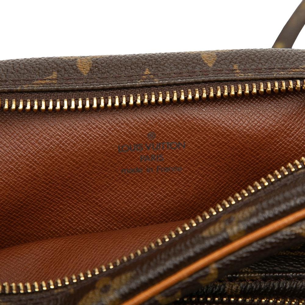 Louis Vuitton B Louis Vuitton Brown Monogram Canvas Fabric Monogram Amazone France