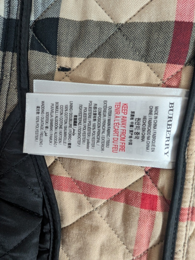 Burberry Jacke, Mädchen