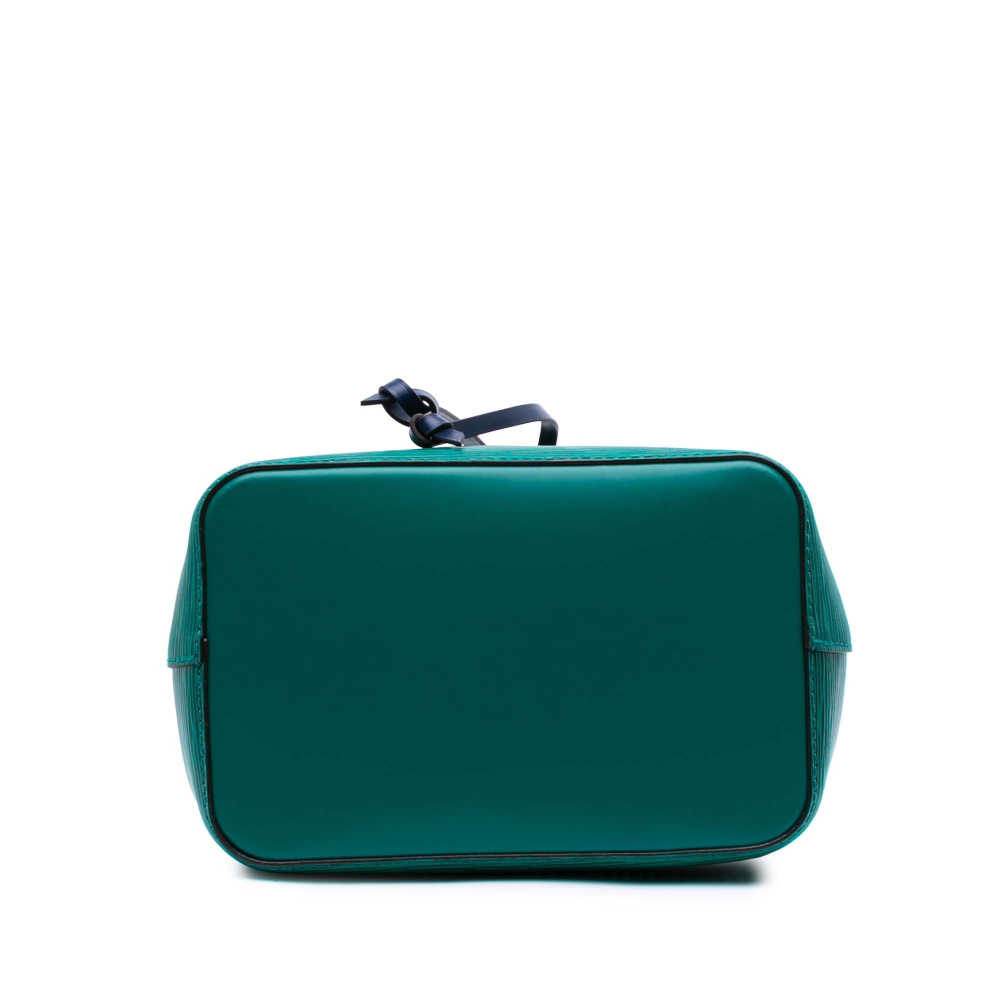 Louis Vuitton Noe BB Canvas Bucket Shoulder Bag Green