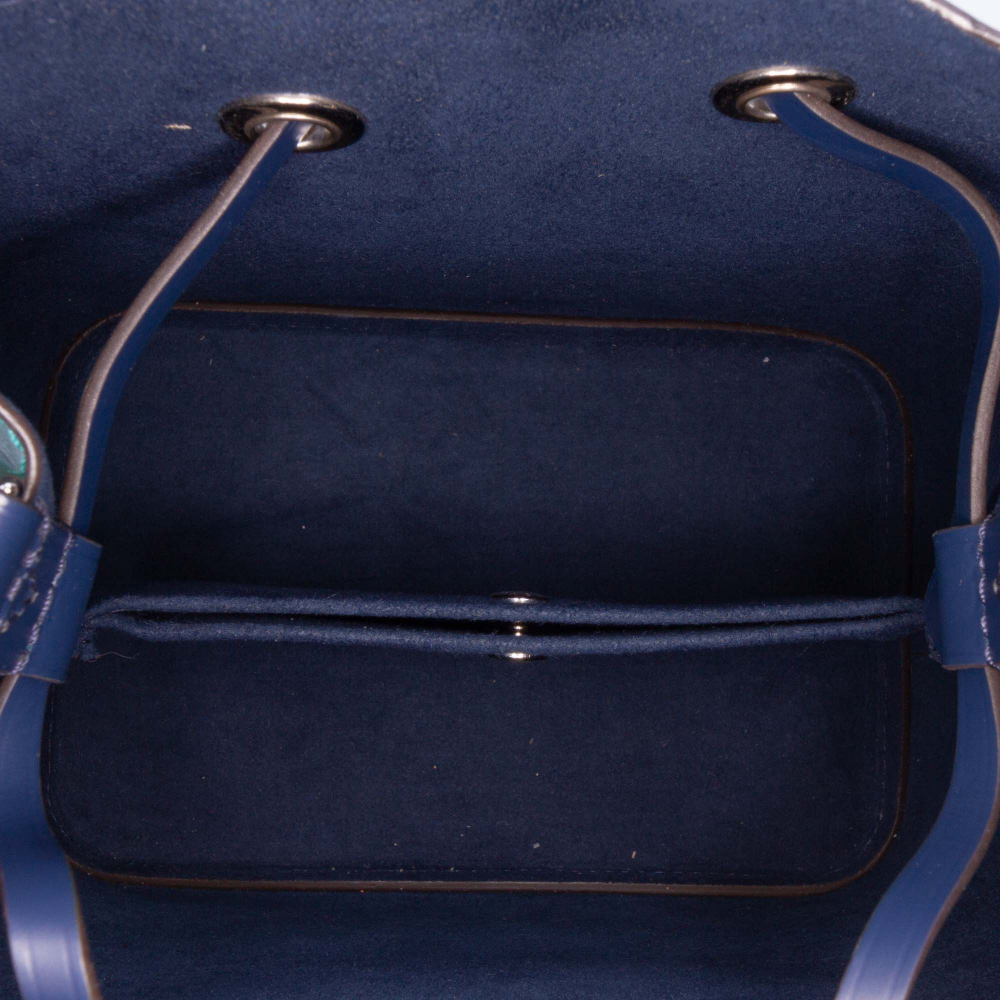 Louis Vuitton Noe BB Canvas Bucket Shoulder Bag Green