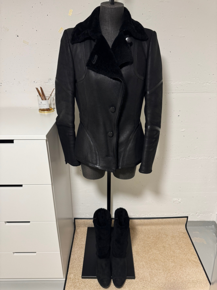 Bally Veste d'hiver en cuir