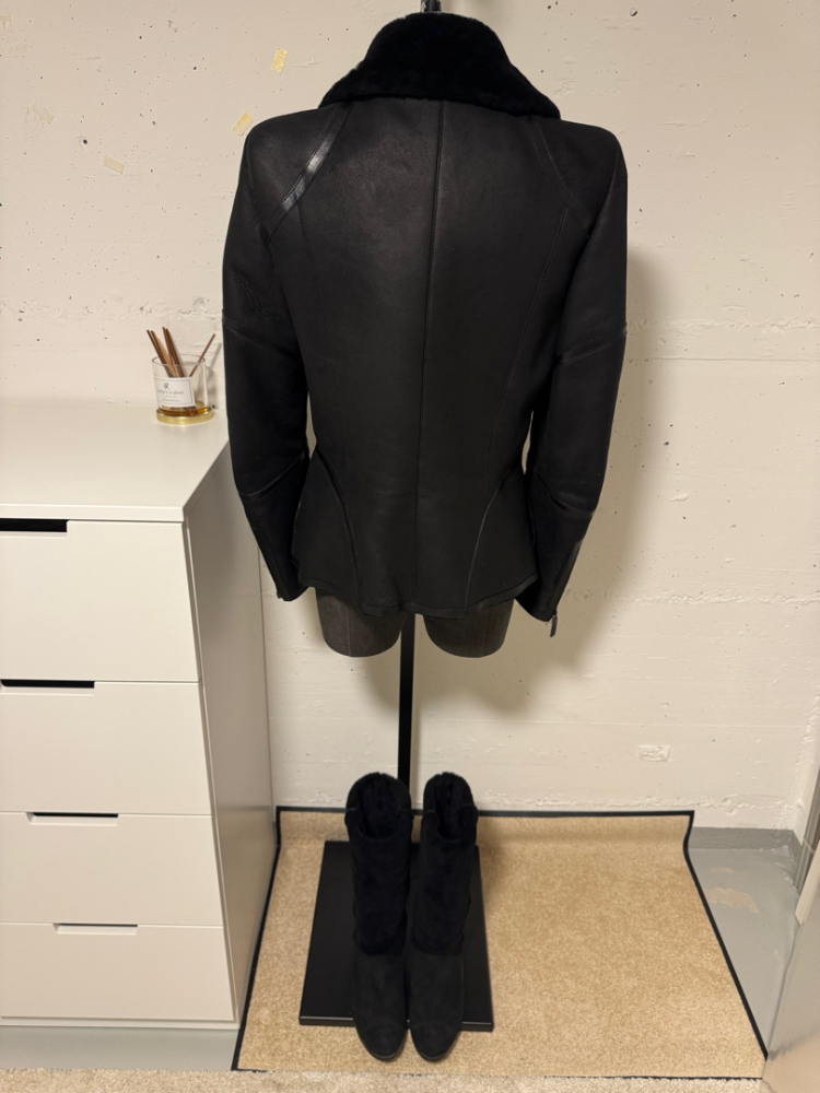 Bally Veste d'hiver en cuir