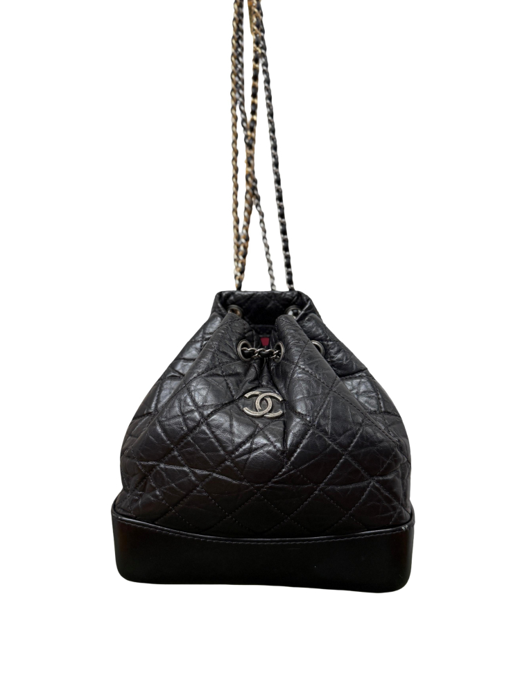 Chanel Gabrielle Backpack Small Black