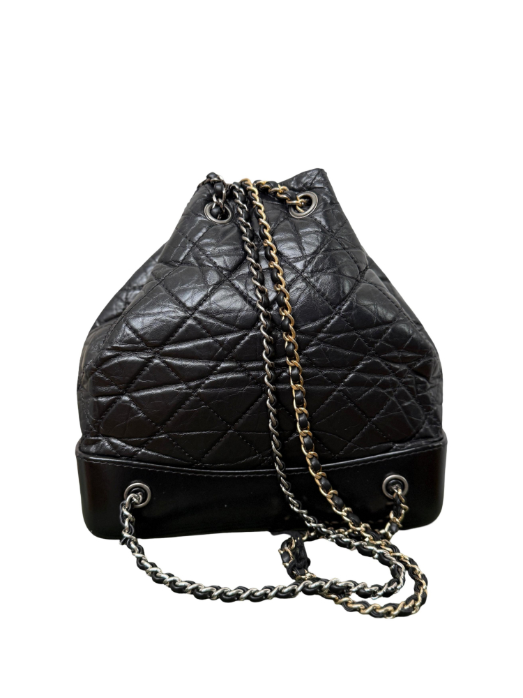 Chanel Gabrielle Backpack Small Black