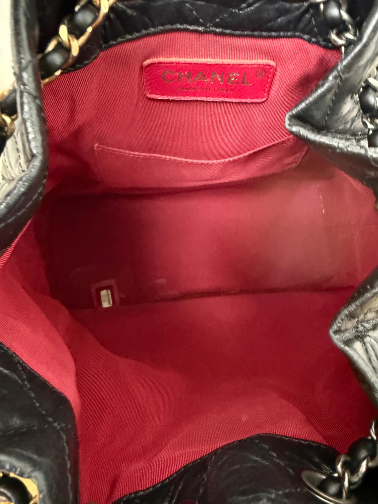 Chanel Gabrielle Backpack Small Black