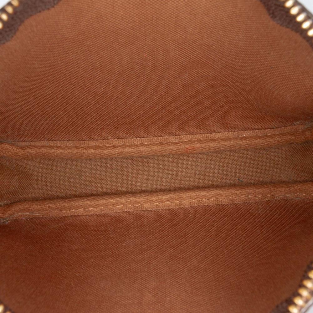 Louis Vuitton B Louis Vuitton Brown Monogram Canvas Fabric Monogram Mini Pochette Accessoires France