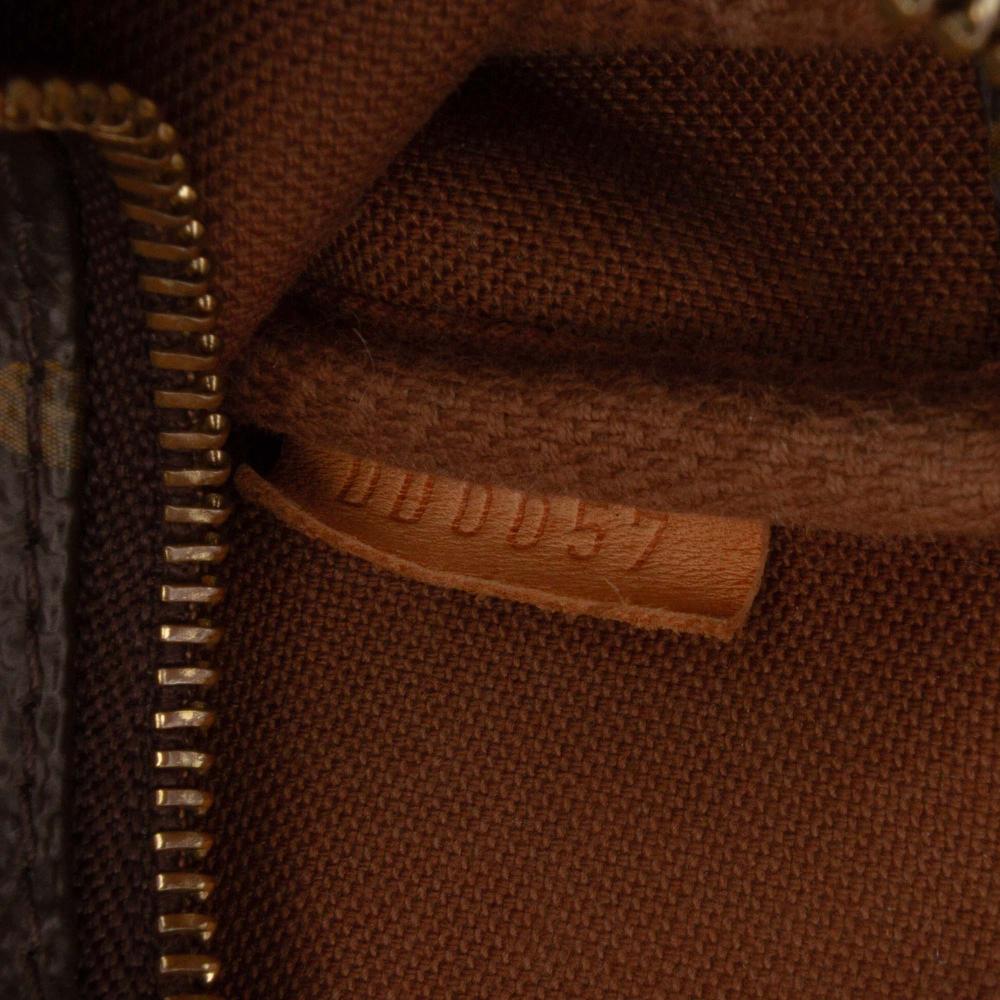 Louis Vuitton B Louis Vuitton Brown Monogram Canvas Fabric Monogram Mini Pochette Accessoires France