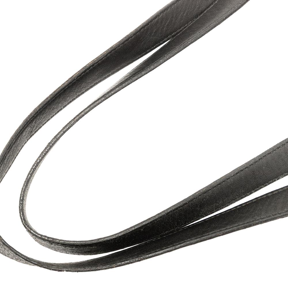 Prada B Prada Black Nylon Fabric Vitello Trimmed Tessuto Pockets Tote Italy