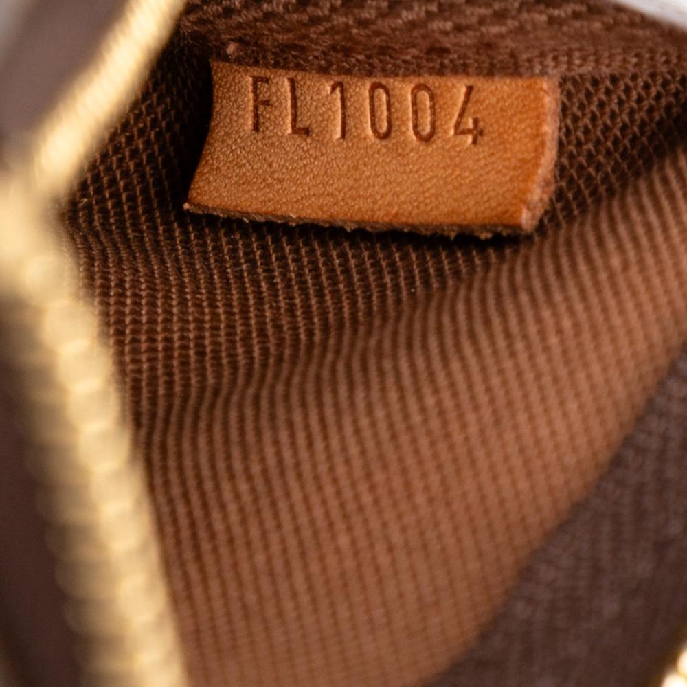 Louis Vuitton B Louis Vuitton Brown Monogram Canvas Fabric Monogram Mini Pochette Accessoires France