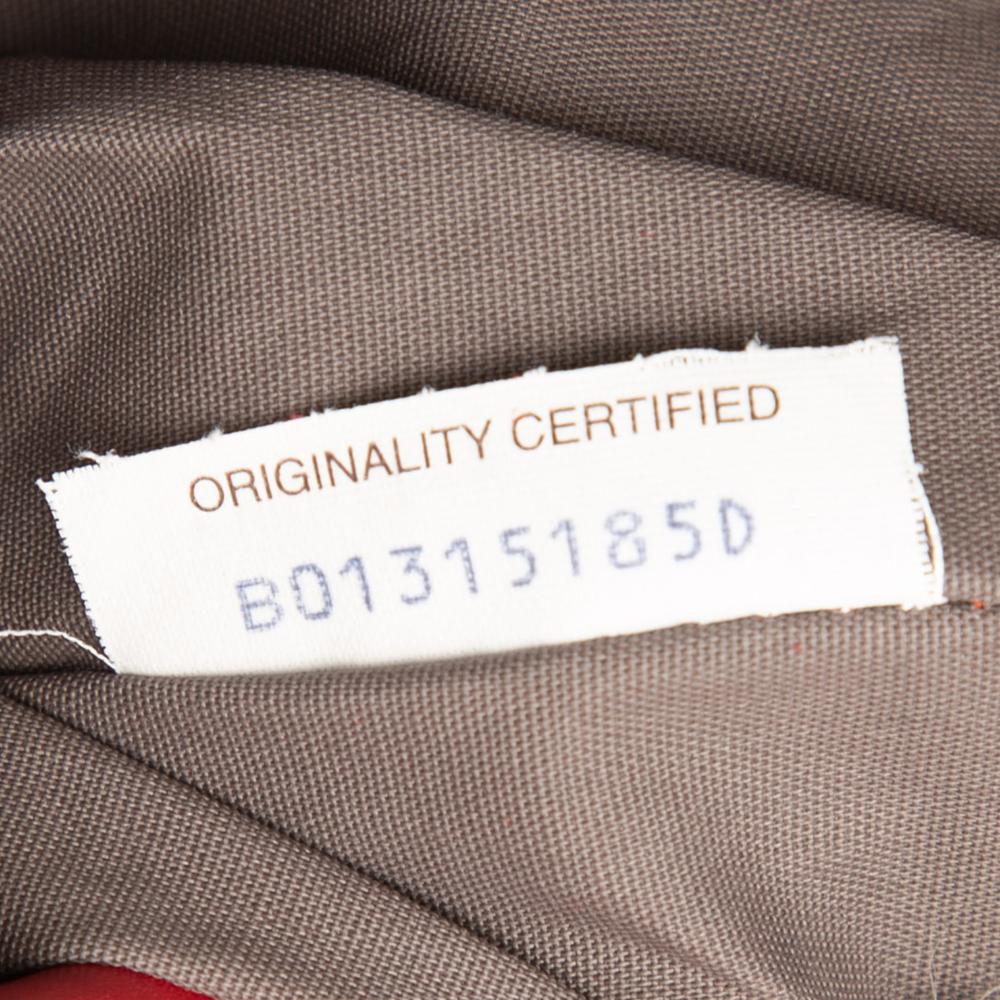 Bottega Veneta B Bottega Veneta Red Nappa Leather Leather Nappa Intrecciato Flap Crossbody Italy