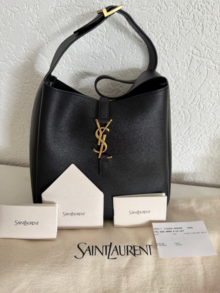 Saint Laurent Sac à bandoulière 'Le 5 à 7 Logo' pour Femmes