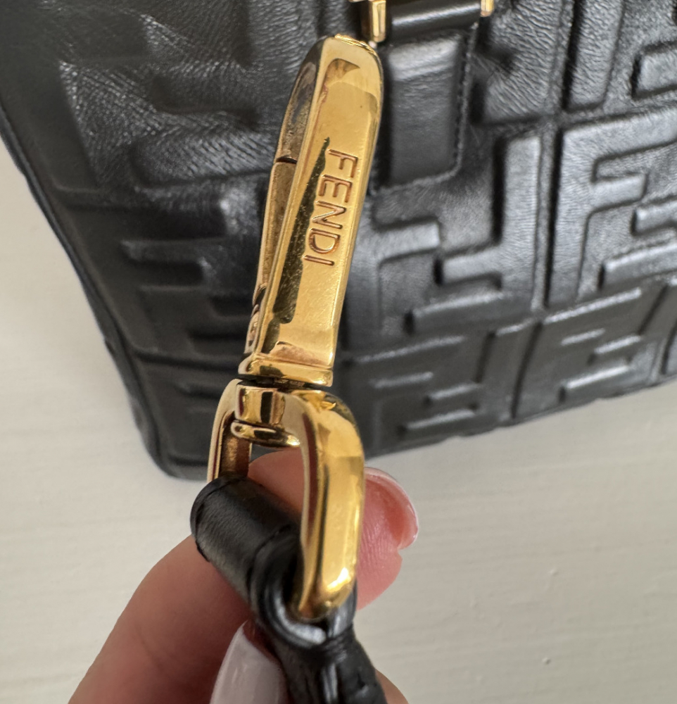 Fendi Sac à main en cuir Baguette