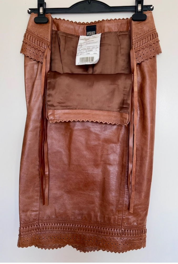 Gianfranco Ferre lederrock