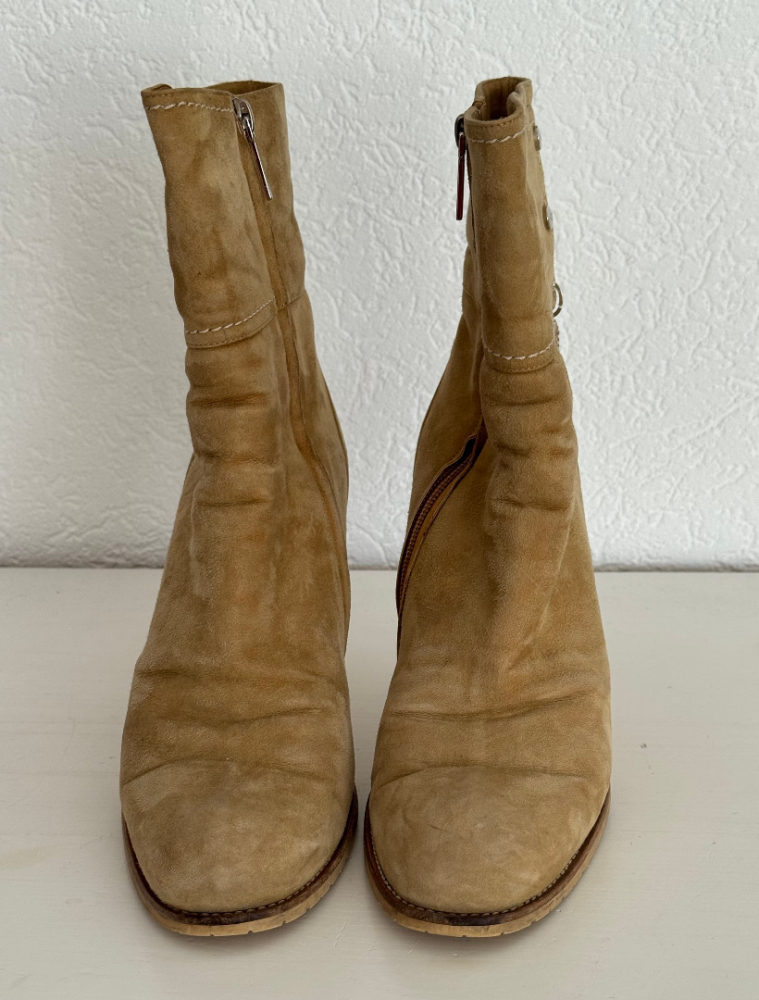 Christian Dior Dior Schnürstiefel aus Cuir